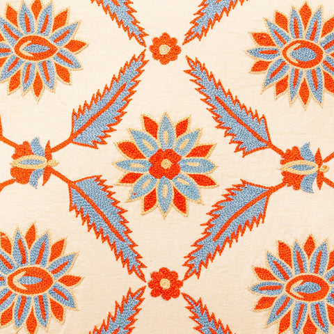 Handmade Uzbek Suzani Silk Cushion - 307746CD
