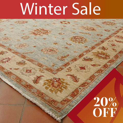 Handmade fine Afghan Ziegler Rug - 30725763