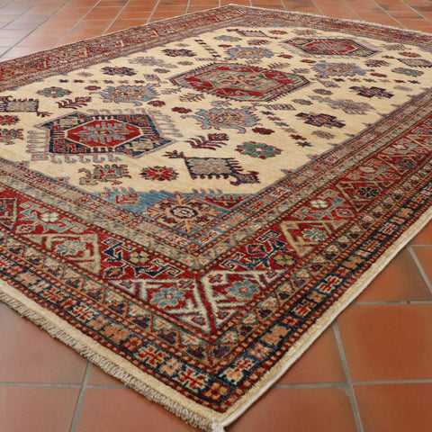 Extra fine handmade Afghan Kazak rug - 30724785