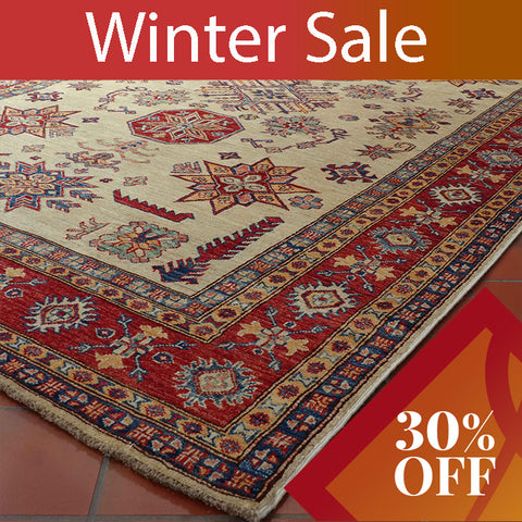 Handmade Afghan Kazak rug -30725798