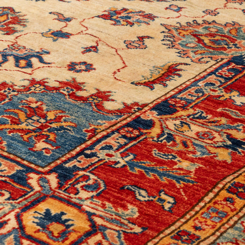 Handmade fine Afghan Kazak rug - 307881