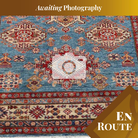 Fine handmade Afghan Kazak rug - ENR307882