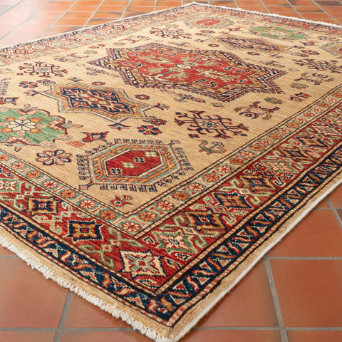 Handmade Fine Afghan  Kazak rug - 307883