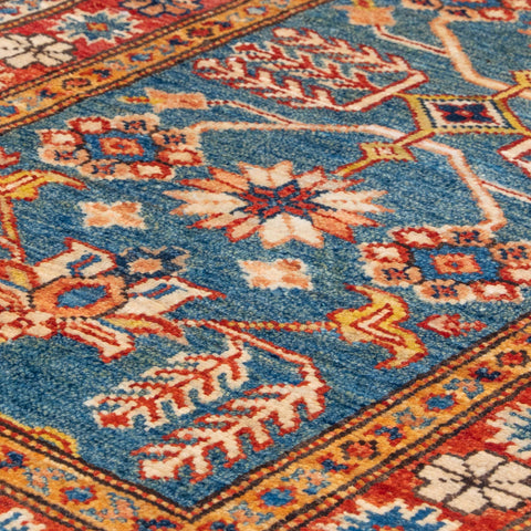Handmade fine Afghan Kazak rug - 307897