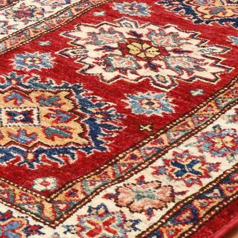 Fine handmade Afghan Kazak rug - 307901