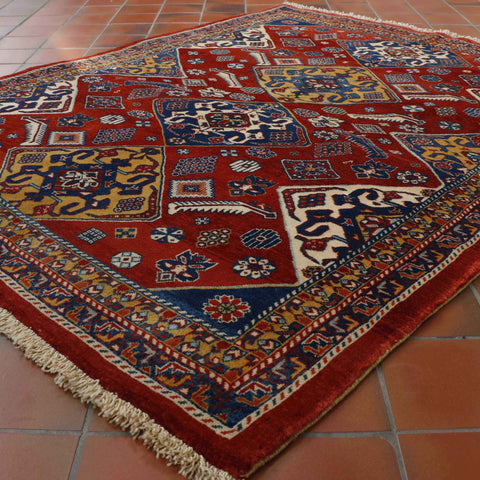 Fine handmade Persian Qashquli rug - 307917