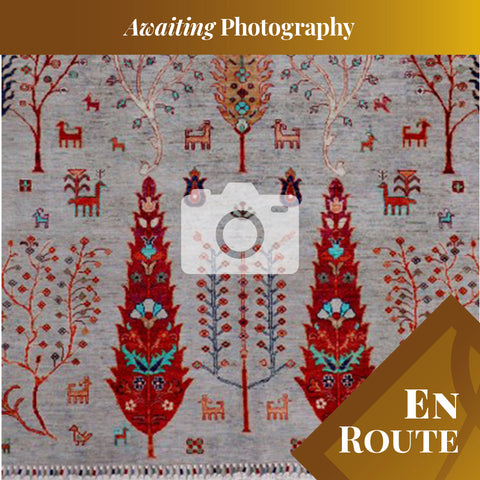 Handmade Afghan Loribaft rug - ENR308081