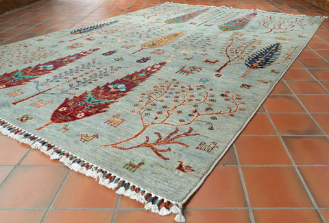 Handmade Afghan Loribaft rug - 308081