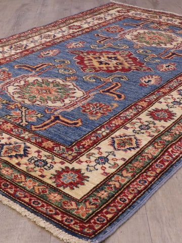 Handmade fine Afghan Kazak rug - 308093