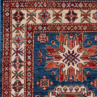 Handmade Afghan Kazak rug - ENR308094