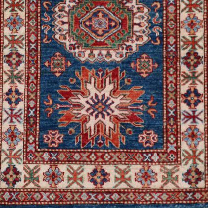 Handmade Afghan Kazak rug - ENR308094