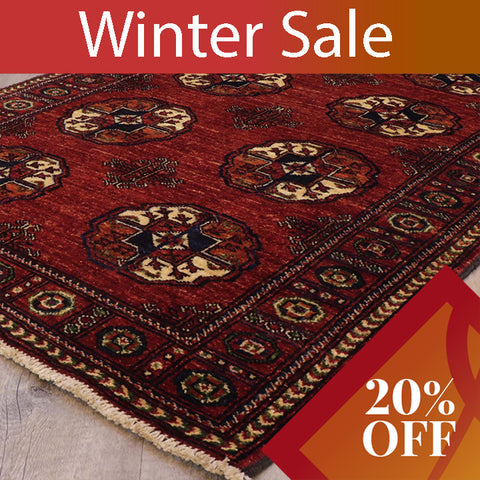 Handmade Afghan Ersari rug - 30825104