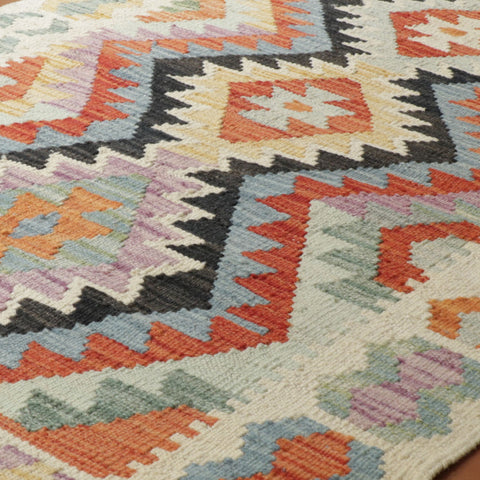 Handmade Afghan Kilim rug - 308136