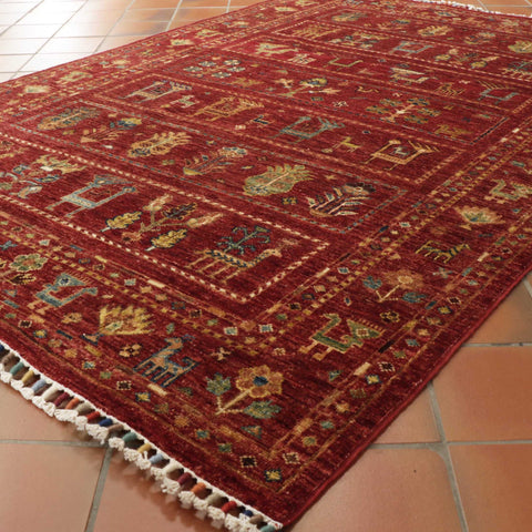 Handmade fine Afghan Samarkand - 308200