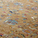 Handmade modern Afghan Ziegler rug - 308245
