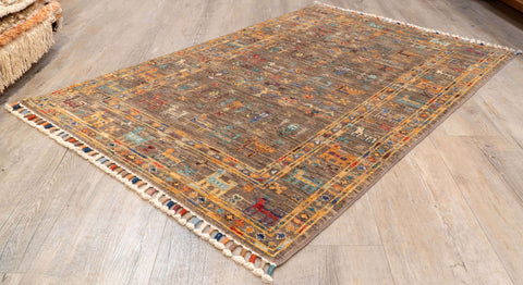 Handmade Afghan Samarkand rug - 308288