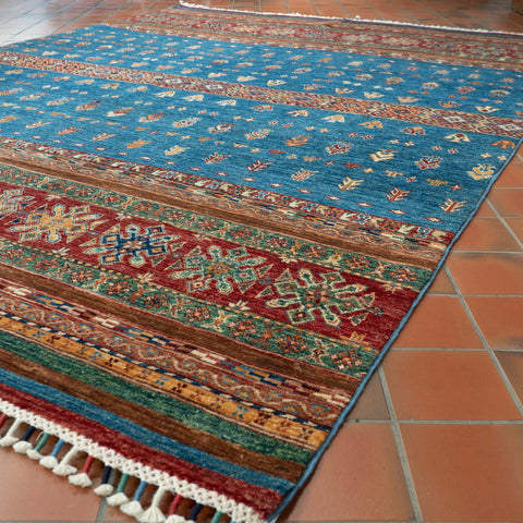 Handmade Afghan Kharjeen rug - 308299