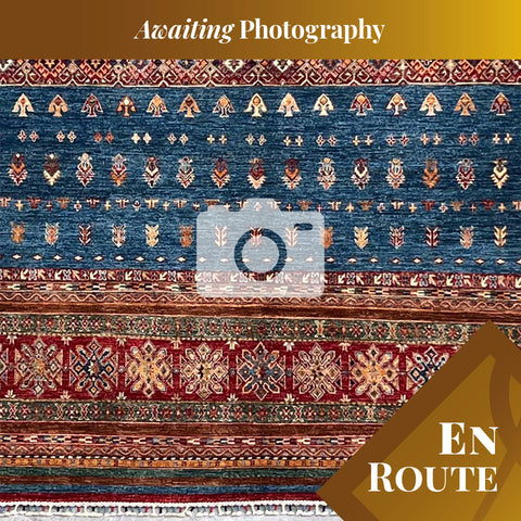 Handmade Afghan Kharjeen rug - ENR308299