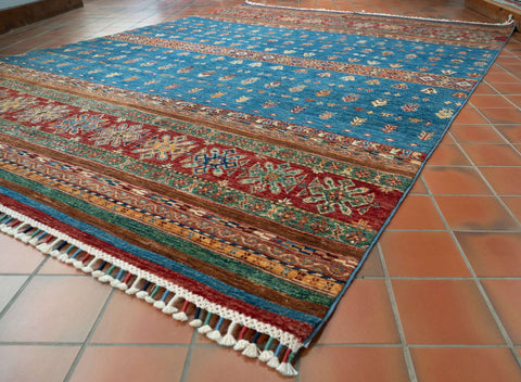 Handmade Afghan Kharjeen rug - 308299