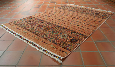 Handmade Afghan Kharjeen rug - 308314