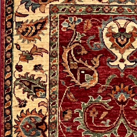 Handmade Afghan Kharjeen rug - ENR308319