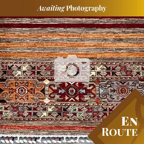 Handmade Afghan Kharjeen rug - ENR308326