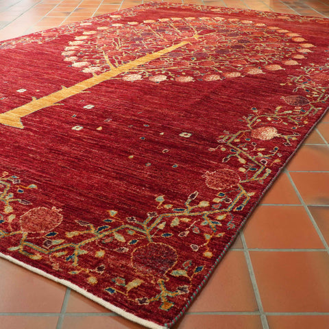 Handmade Afghan Loribaft rug - 308389