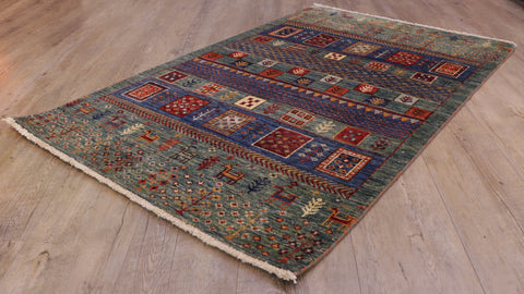 Handmade Afghan Loribaft rug - 308398