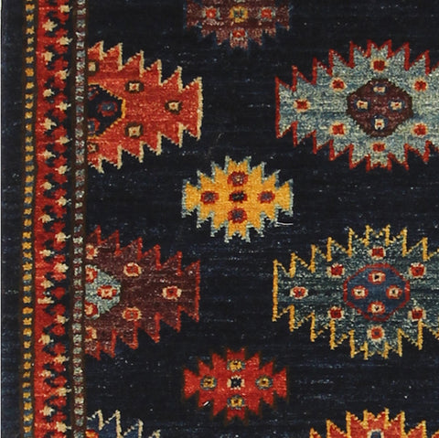 Handmade Afghan Ersari rug - ENR308472