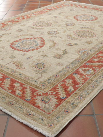 Extra fine handmade Afghan Ziegler rug - 308480