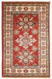 Handmade fine Afghan Kazak rug - ENR308489