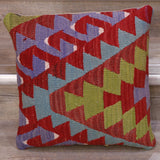 Small Handmade Turkish kilim cushion - 308548