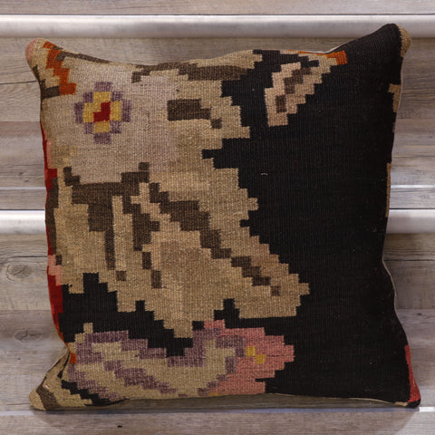 Large Handmade Moldovan kilim cushion - 308584