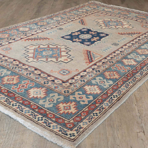 Handmade Comm Afghan Kazak rug - 308804