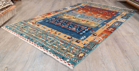 Handmade Afghan Loribaft rug - 308828