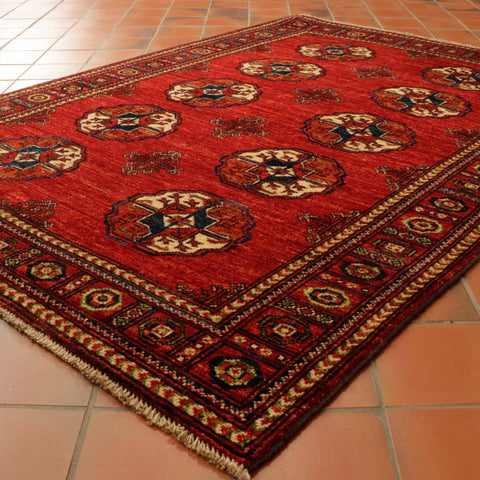 Handmade Afghan Ersari rug - 308851