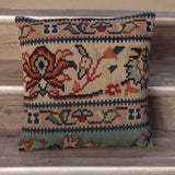Medium handmade Turkish kilim cushion - 308877