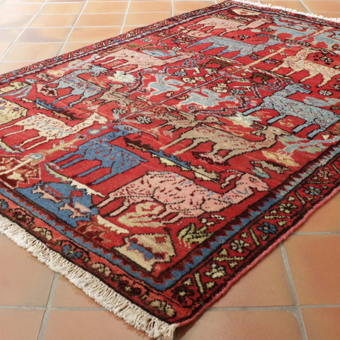 Handmade Oriental Nahavend rug - 308979