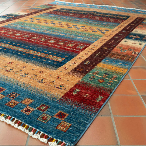 Handmade Afghan Loribaft rug - 308983