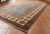 Handmade Afghan Kazak carpet - 309000
