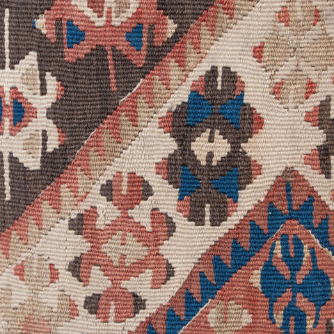 Turkish kilim covered bar stool -309074a