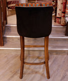 Moldovan kilim covered bar stool - 309159