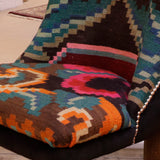 Moldovan kilim covered bar stool - 309160