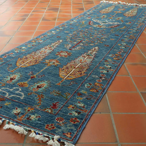 Handmade Afghan Kharjeen runner - 309171