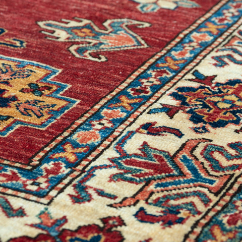 Handmade fine Afghan Kazak rug - 309228