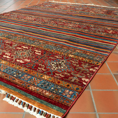 Handmade Afghan Samarkand rug - 309230