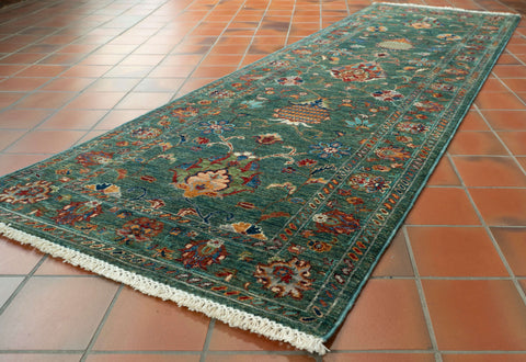 Handmade Afghan Samarkand runner - 309246