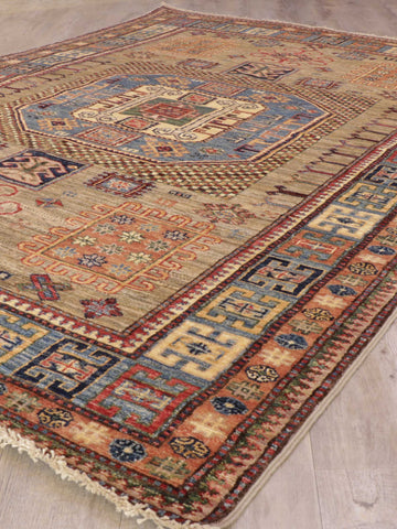 Handmade fine Afghan Kazak rug - 309258
