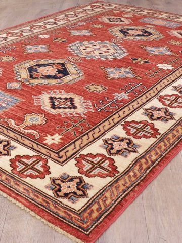 Handmade Afghan Kazak rug - 309259