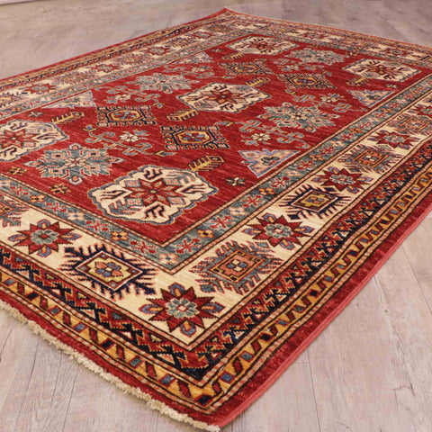 Handmade fine Afghan Kazak rug - 309266